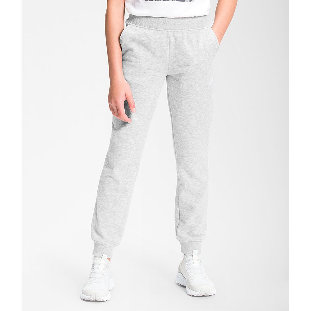 The North Face Joggers Girls Australia - The North Face Camp Fleece Light Grey (WEG-396520)